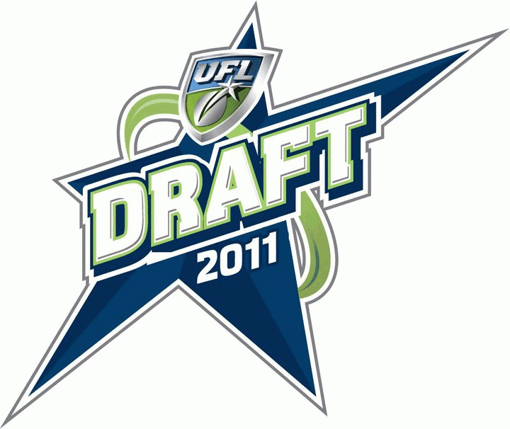 UFL Draft 2011 Primary Logo t shirt iron on transfers